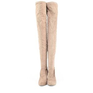 Steve Madden Beige Over-the-Knee Boots – Size 7